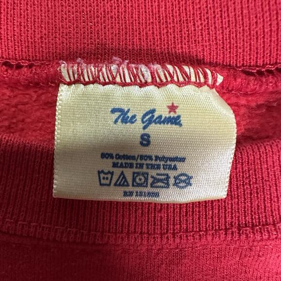VTG The Game NC State Wolfpack NCAA Red Pullover Sweatshirt Size Small USA - Picture 3 of 7